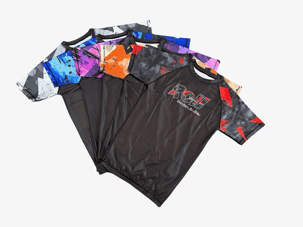 Ranked Rash Guard — Roll BJJ