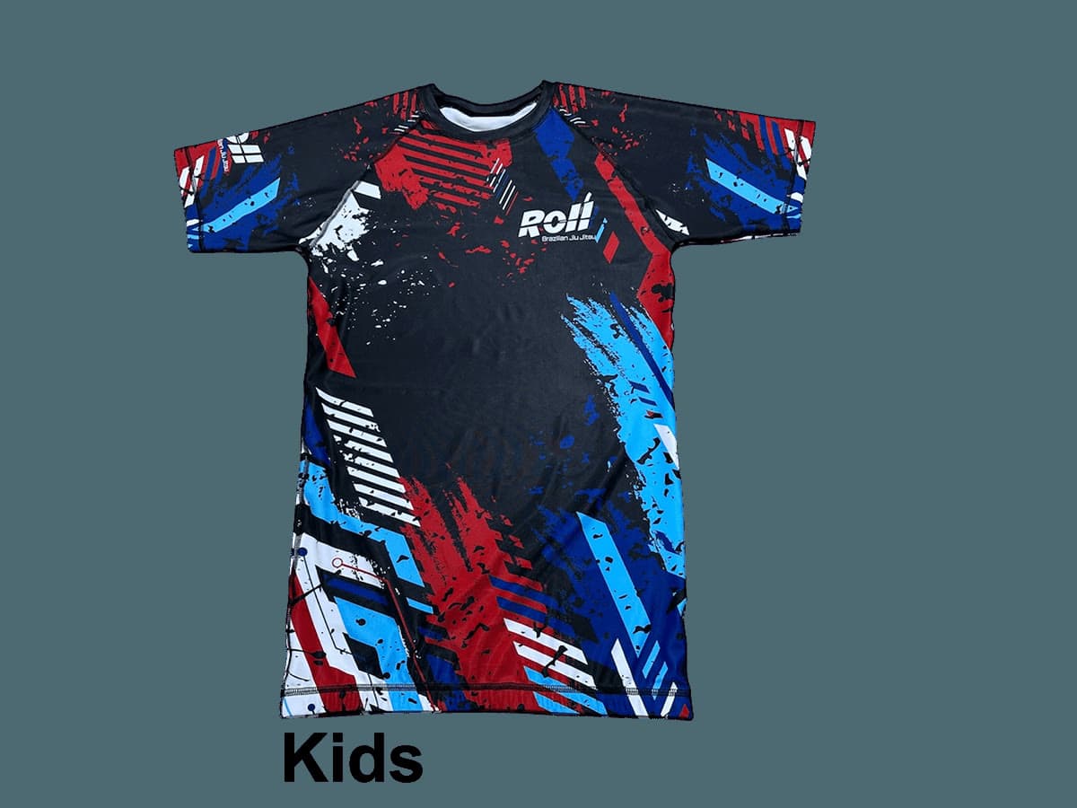 Kids Sport Rash Guard — Roll BJJ