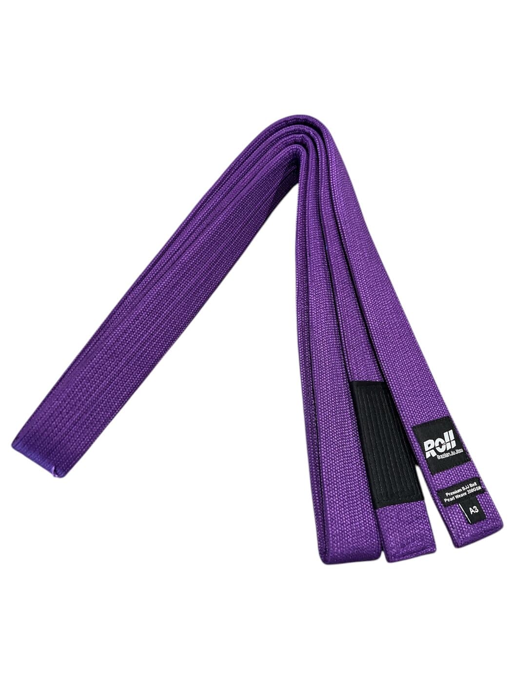 Roll Premium purple belt, pearl weave, folded